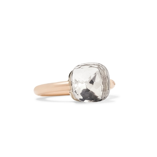 18-Karat Rose Gold Ring resmi