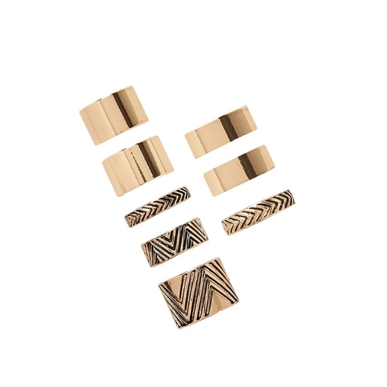 Gold Costume Women Jewlery Set resmi