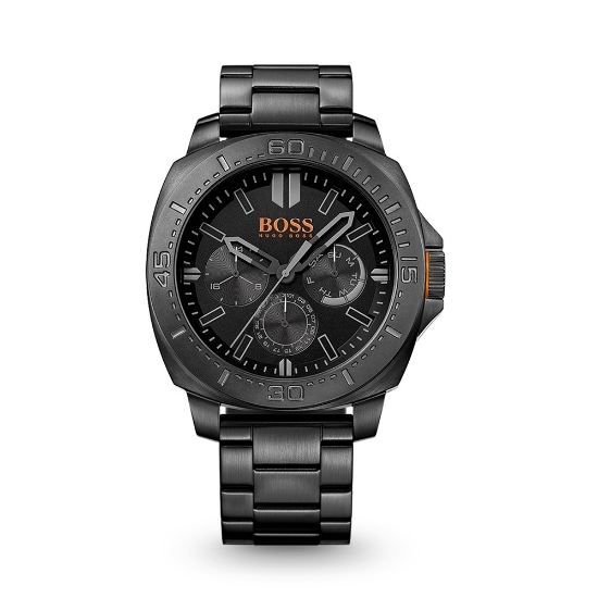 Black Quartz Analog Watch resmi