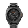 Black Quartz Analog Watch resmi