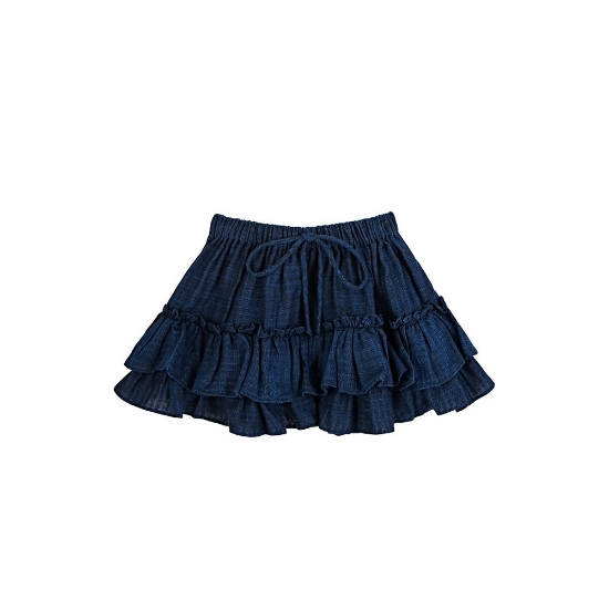 Shirred Mini Skirt resmi