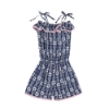 Pineapple Print Romper resmi